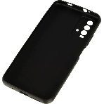 Чехол (клип-кейс) BORASCO Silicone Case, для Xiaomi Redmi 9t, черный