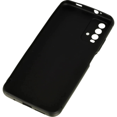 Чехол (клип-кейс) BORASCO Silicone Case, для Xiaomi Redmi 9t, черный