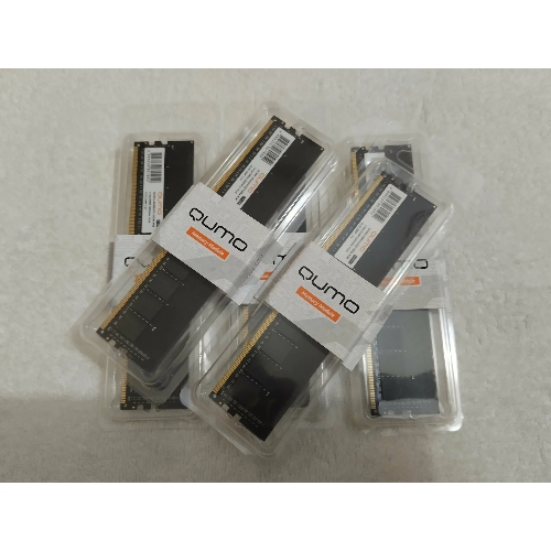 Оперативная память Qumo, DDR4, 8GB (1x8GB), 3200MHz, CL22, DIMM