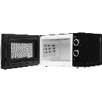 Микроволновая печь Galanz MOG-2009MB черный, 20 л, 700 Вт, переключатели - поворотный механизм