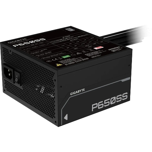 Блок питания Gigabyte ATX 650W GP-P650SS 80 PLUS silver (20+4pin) APFC 120мм fan 5xSATA RTL
