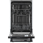 Встраиваемая посудомоечная машина Beko BDIS25961, черный, 44.8 см, 9 компл., 55 дБ, класс A