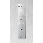 Холодильник Hisense RT641N4ACE серый, двухкамерный, 366/169, морозилка снизу, No Frost