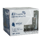 Акустическая система ELTRONIC (20-84) HOME SOUND черный
