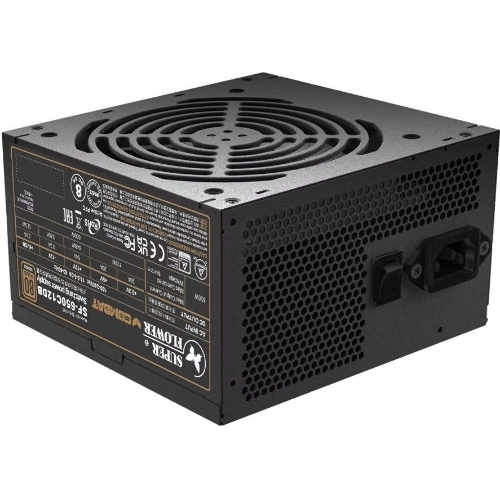 Блок питания 650Вт/Power Supply Super Flower Combat DB, 650W, ATX, 120мм, 4xSATA, 3xPCI-E(6+2), APFC, 80 PLUS Bronze, non-Modular