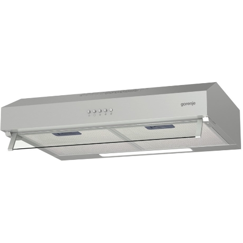 Вытяжка встраиваемая Gorenje WHU529EX/M нержавеющая сталь управление: кнопочное (1 мотор)