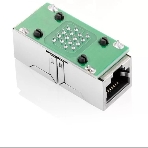 Модуль RJ-45 (F) <->RJ-45(F),FTP, проходной, ABS пластик, черный, cat.5e VCOM CT251S