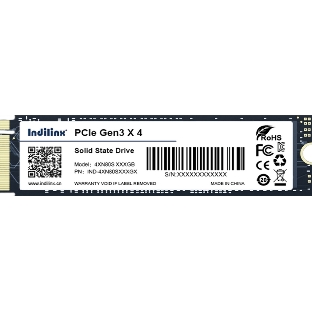 Накопитель SSD Indilinx 512Gb M.2 2280 NVME PCI-E (IND-4XN80S512GX)