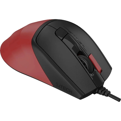 Мышь проводная A4Tech Fstyler FM45S Air красный/черный, 2400 dpi, USB, кнопки - 7
