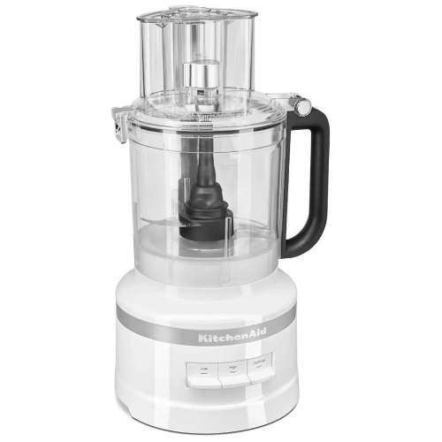 Кухонный комбайн KitchenAid 5KFP1318EWH, мощность 400 Вт, объем чаши 3.1 л, импульсный режим, белый