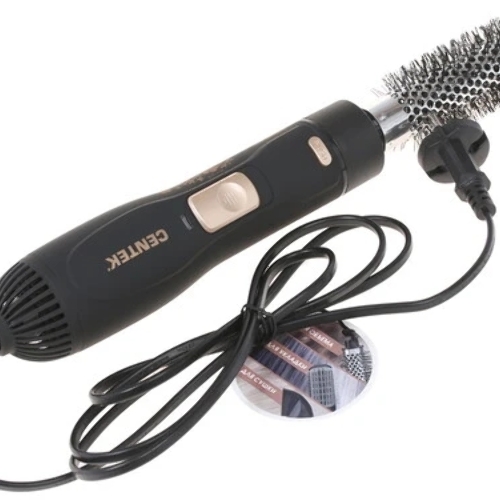 Фен-щётка Centek CT-2059 черный/золотистый, 1200 Вт, 25 мм