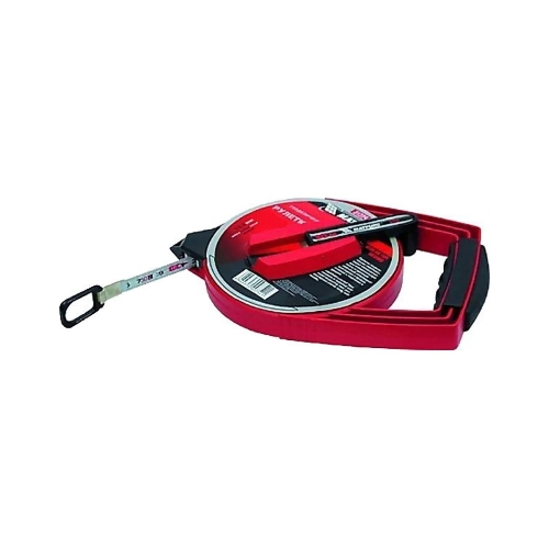 Рулетка геодезическая Matrix MASTER 31226, 50 м х 12,5 мм, металлическая лента, закрытый корпус