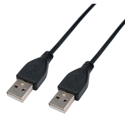 Кабель USB2.0 Cablexpert CC-USB2-AMAM-1.8M, AM/AM, экран, 28/26AWG, медь, Pro, 1.8м, черный, пакет