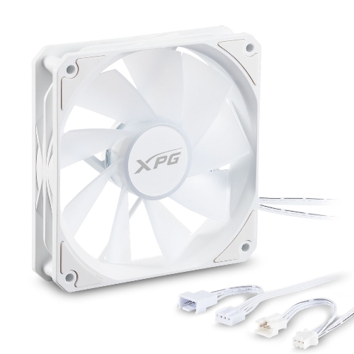 Вентилятор для корпуса ADATA XPG VENTO R 120 ARGb PWM белый, 120 мм, 1600 об/мин, 32 дБ, 4 pin