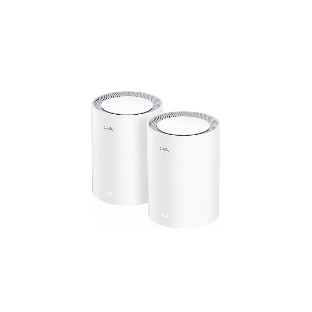 Бесшовный Mesh роутер Cudy M3000(2-PACK) AX3000 10/100/1000/2500BASE-T, белый (упак.:2шт)
