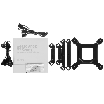 Кулер для процессора DEEPCOOL AG620 BK ARGB V2 черный 120мм алюминий+медь 1850rpm 29.4db 4-pin 260W 157мм