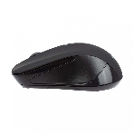 Мышь беспроводная HIPER HOMW-101, 1000-1600 dpi, оптический, 4 кнопки, Soft-touch покрытие, USB-приемник, 2,4 ГГц, батарея 1хАА, черный (HOMW-101)