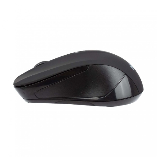 Мышь беспроводная HIPER HOMW-101, 1000-1600 dpi, оптический, 4 кнопки, Soft-touch покрытие, USB-приемник, 2,4 ГГц, батарея 1хАА, черный (HOMW-101)