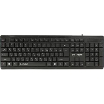 Клавиатура Qumo Office Element K65 проводная, USB Type-A, чёрный