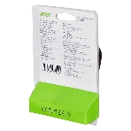 Мышь беспроводная Acer OMR010 черный, 1200 dpi, радиоканал, USB, кнопки - 3