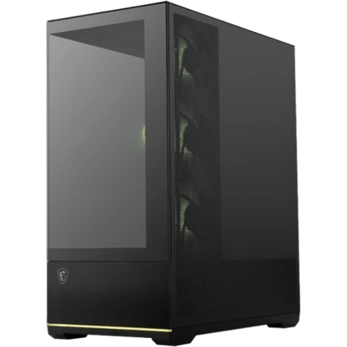 Компьютерный корпус MSI MAG Pano 110R PZ черный без БП ATX 6x120мм 7x140мм 2xUSB 3.0 1xUSB3.1 audio AirDuct bott PSU