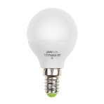 Лампа светодиодная JazzWay PLED-ECO-G45 5Вт шар 4000К белый E14 400лм 220-240В