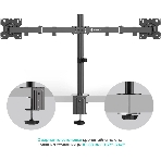Кронштейн ONKRON D221E для двух мониторов 13