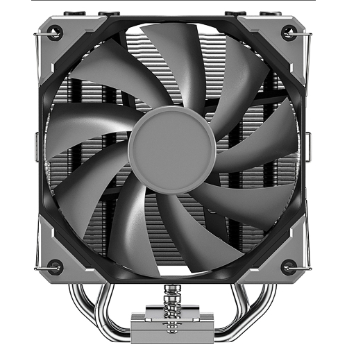 Кулер Cooler ID-Cooling SE-214-XT BASIC черный/серебристый 120мм алюминий+медь 1800rpm 27db 4-pin 180W 150мм