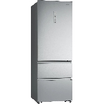 Холодильник Hisense RT641N4ACE серый, двухкамерный, 366/169, морозилка снизу, No Frost