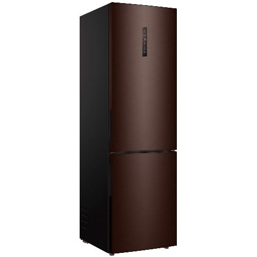 Холодильник Haier C4F740CLBGU1 коричневый двухкамерный 286/115л морозилка снизу, No Frost