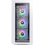 Компьютерный корпус Thermaltake Divider 300 TG ARGb белый без БП ATX 2x120мм 2xUSB 3.0 audio front door bott PSU