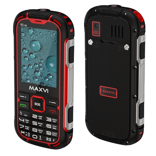 Мобильный телефон Maxvi R2 up красный