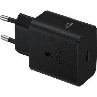 Сетевое зарядное устройство Samsung 45W (USB Type-C порт, кабель USB Type-C в комплекте), черное