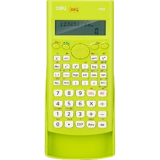 Калькулятор научный Deli E1710A/GRN зеленый 10+2-разр.