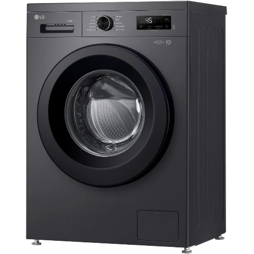 Стиральная машина LG F2Y1WS6J темно-серый, загрузка фронтальная 6,5 кг, 1200 об/мин., класс: A