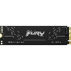 Накопитель SSD Kingston Fury Renegade, 2Tb, M.2(22x80мм), NVMe, PCIe 5.0 x4, 3D TLC, R/W 14700/14000Mb/s, IOPs 2 200 000/2 200 000, TbW 2000, DWPD 0.5 (12 мес)