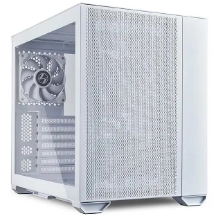 Компьютерный корпус Lian-Li O11 Air Mini белый без БП ATX 8x120мм 2xUSB 3.0 audio