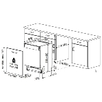 Встраиваемая посудомоечная машина Beko BDIN16520Q, белый, 59.8 см, 15 компл., 44 дБ, класс A