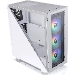 Компьютерный корпус Thermaltake Divider 300 TG ARGb белый без БП ATX 2x120мм 2xUSB 3.0 audio front door bott PSU