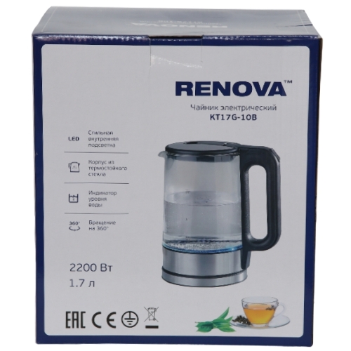 Чайник электрический Renova KT17G-10B