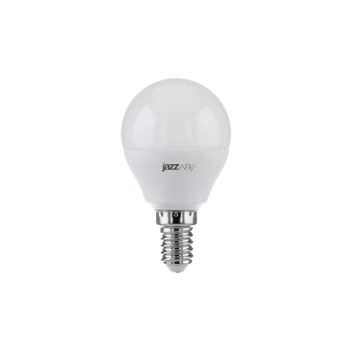 Лампа светодиодная JazzWay PLED-ECO-G45 5Вт шар 4000К белый E14 400лм 220-240В