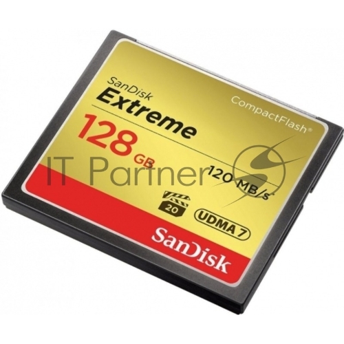 Флеш карта CF 128Gb SanDisk Extreme 120Mb/s