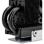 Радиатор для SSD Thermalright HR-10-2280-PRO-BL черный алюминий Ret