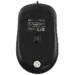 Мышь проводная Oklick 310M черный/синий, 2400 dpi, USB, кнопки - 4
