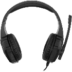 Гарнитура проводная с микрофоном Оклик HS-L355G черный 1.8м мониторные оголовье (1939807)