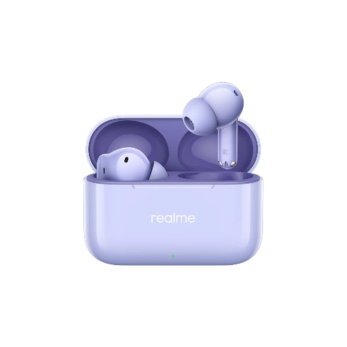 Наушники TWS Realme Buds T200 фиолетовый, внутриканальные, Bluetooth, до 30 ч