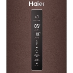 Холодильник Haier C4F740CLBGU1 коричневый двухкамерный 286/115л морозилка снизу, No Frost