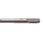 Бур по бетону Denzel двойная спираль, Cobalt W-tip, 10x260 мм, SDS PLUS