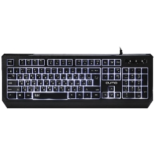 Клавиатура Qumo Office Base K59 проводная, USB Type-A, чёрный