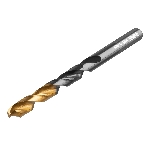 Сверло по металлу Denzel 8 мм, HSS-Tin, Golden Tip, 8 шт.